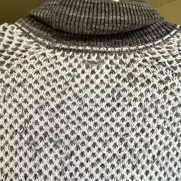 PRANA Abelle Gray Turtleneck Organic Cotton Sweater Tunic Size Small - Picture 10 of 15